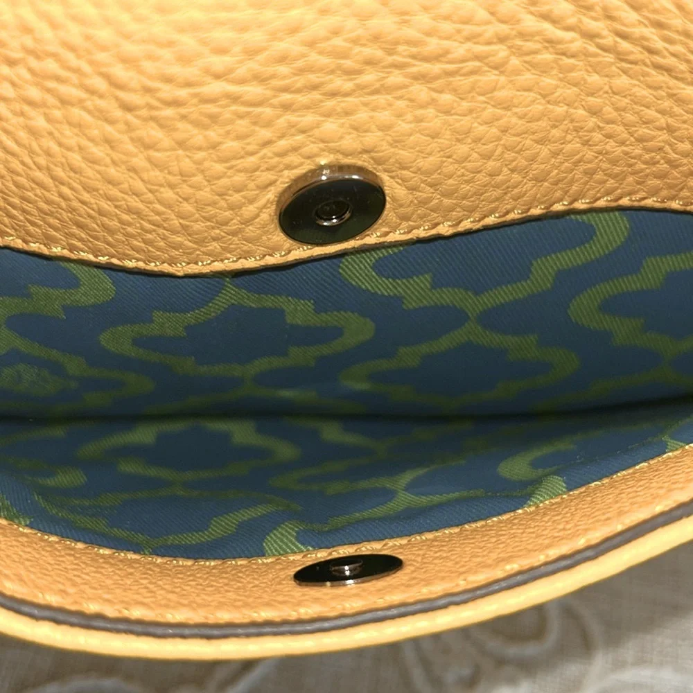 Oryany Lyssie Soft Pebbled Leather Color-Block Tote Shoulder Bag - Picture 9 of 15